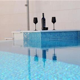 6 Bedroom Beachfront Villa with Heated Pool near Vela Luka on Korcula Island, Sleep 12